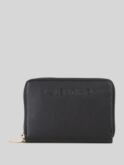 Valentino Bags Portemonnaie mit umlaufendem Reißverschluss Modell 'BIANKA RE' Black 1