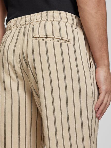 Thinking Mu Shorts mit Tunnelzug Modell 'CANVAS' Offwhite 3