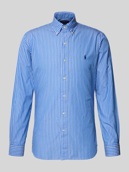 Polo Ralph Lauren Custom Fit Freizeithemd aus reiner Baumwolle Royal 2