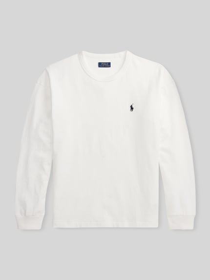 Polo Ralph Lauren relaxed fit shirt met lange mouwen van puur katoen Wit - 2