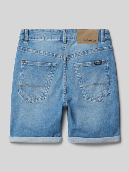 Garcia Korte jeans in 5-pocket design, model 'Dalino' Blauw - 3