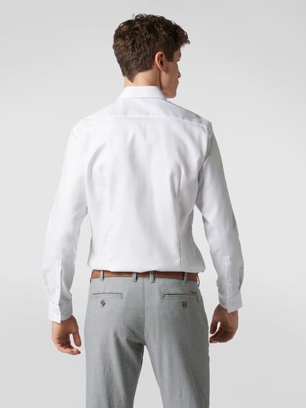 Jake*s Regular Fit Business-Hemd mit Haifischkragen Weiss 5
