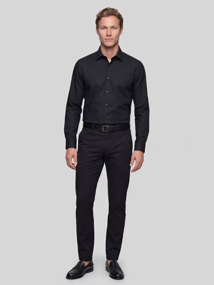 GAP Regular Fit Chino mit seitlichen Eingrifftaschen Black 1