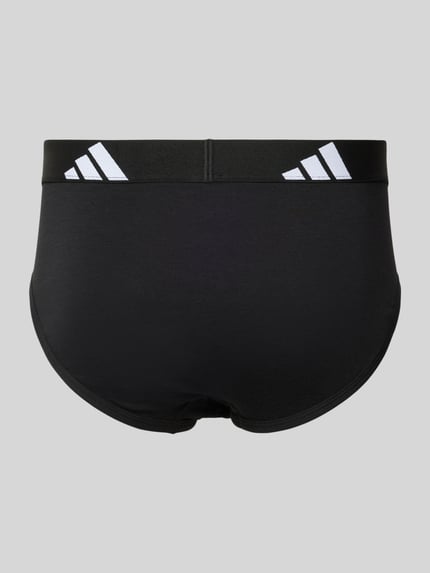 adidas Sportswear Slip met elastische band met logo in een set van 3 stuks, model 'Active Flex' Zwart - 3