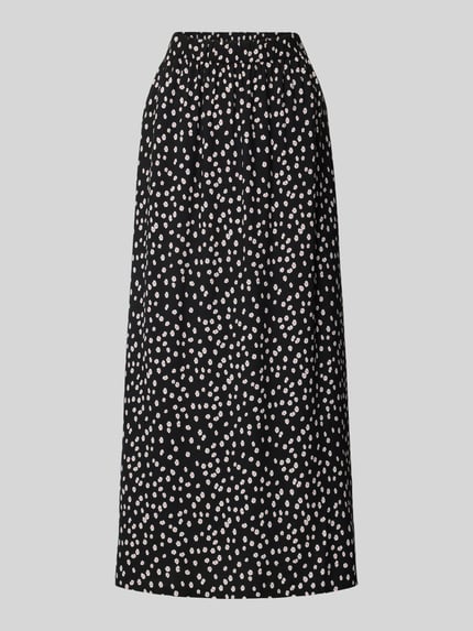 Tom Tailor Denim Maxirok van viscose met elastische band Zwart - 2