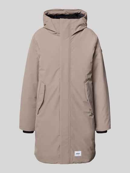 khujo Regular Fit Parka mit Kapuze Modell 'FOGG' Hellgrau 2
