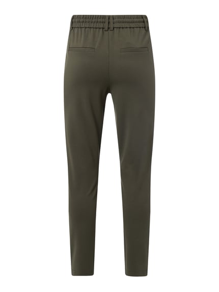 ONLY Stoffhose mit elastischem Bund Oliv 3