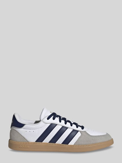 adidas Sportswear sneakersy z naturalnej skóry model 'BREAKNET SLEEK' Écru 1