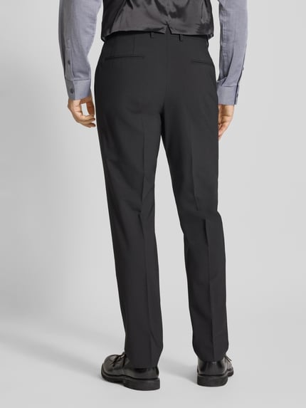 BOSS Slim Fit Anzughose aus Schurwoll-Mix Modell 'H-GIO-MM-C-NF' Black 5