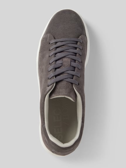 Selected Sneaker mit Schnürverschluss Modell 'DAVID' Anthrazit 3