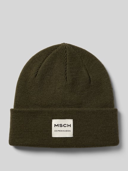 MSCH Copenhagen Beanie van wolmix, model 'Mojo' Olijfgroen - 1