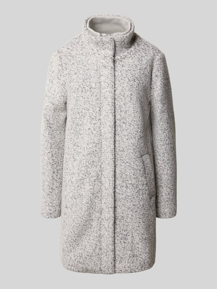 Regular Fit Mantel mit Woll-Anteil Shop The Look MANNEQUINE