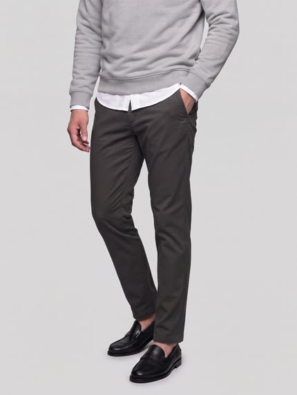 GAP Regular Fit Chino mit seitlichen Eingrifftaschen Anthrazit 4