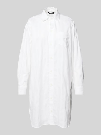 Lauren Ralph Lauren Nachthemd met borstzak Wit - 1