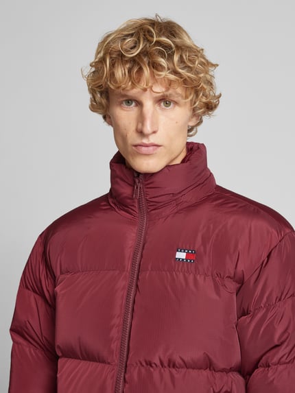 Tommy Jeans Gewatteerd jack met capuchon, model 'ALASKA' Bordeaux - 3