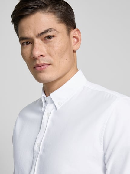 Samsøe Samsøe Regular fit vrijetijdsoverhemd met button-downkraag, model 'SALIAM' Wit - 3