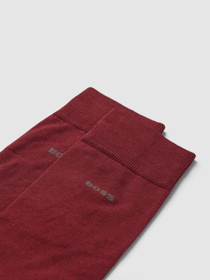 BOSS Socken aus Baumwoll-Mix im 2er-Pack Dunkelrot 2