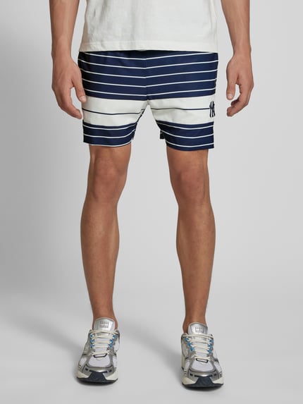 Champion Shorts mit elastischem Bund und Kordelzug Marine 4