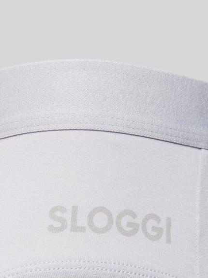 Sloggi Slip mit elastischem Bund Mittelgrau 2