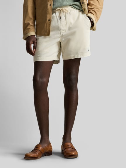 Polo Ralph Lauren Szorty chino o kroju regular fit z czystej bawełny Złamany biały 4