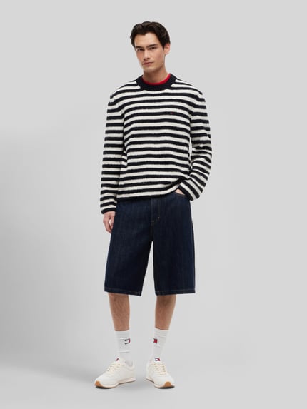 Tommy Jeans sneakersy z taśmą z logo Écru 1