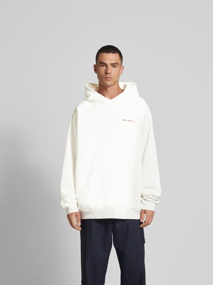 Marni hoodie met capuchon Wit - 4