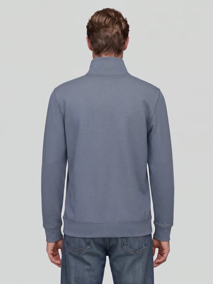 BOSS Orange Troyer mit Logo-Patch Zetrust Blau 5