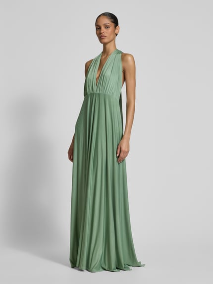 Rose Avenue Multiway Abendkleid mit V-Ausschnitt Lind 1