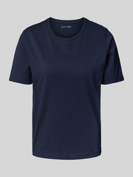Christian Berg Woman T-Shirt mit Rundhalsausschnitt Dunkelblau 2