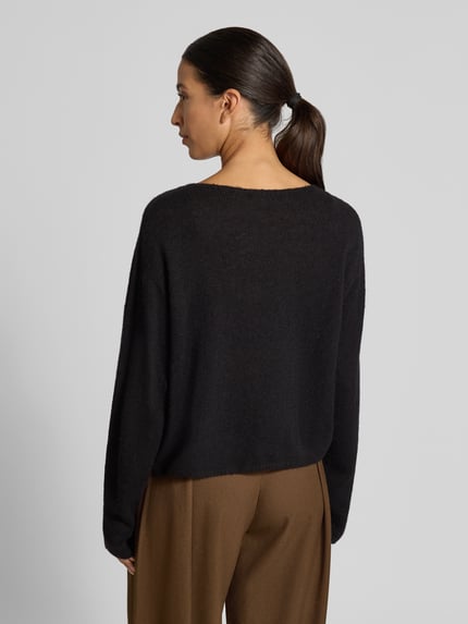 DRYKORN Strickpullover aus Woll-Mix mit Alpaka-Anteil Modell 'IMENY' Black 5