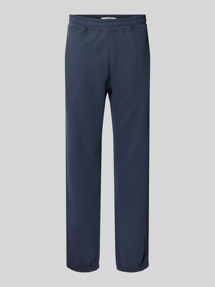Wood Wood Sweatpants mit elastischem Bund Blau 2