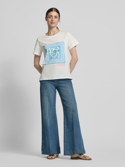 Smith and Soul T-shirt met ronde hals Offwhite - 1