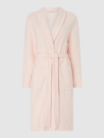 HANRO Bademantel aus Frottee Modell Robe Selection Hellrosa 2