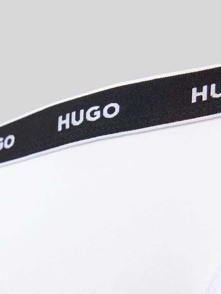 HUGO Stringi z dodatkiem streczu w zestawie 3 szt. Czerwony 2