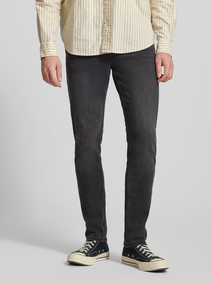 ONLY & SONS Stone Washed Slim Fit Jeans  Black 4