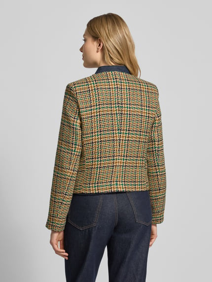 Christian Berg Woman Selection Regular fit blazer met wol Groen - 5