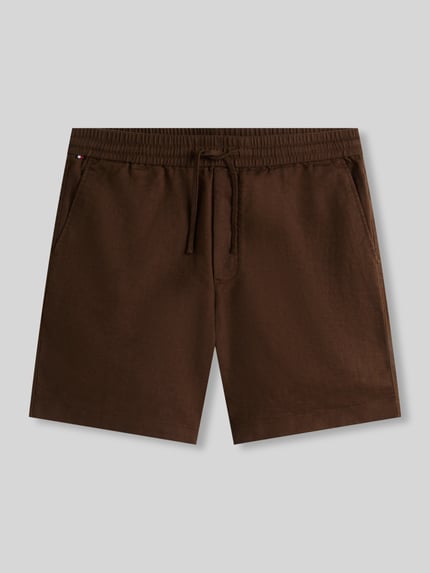Tommy Hilfiger Regular Fit Chinoshorts Modell 'DOVER' Hellbraun 2