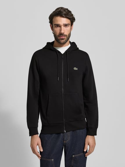 Lacoste Sweatjacke mit Reißverschluss Black 4