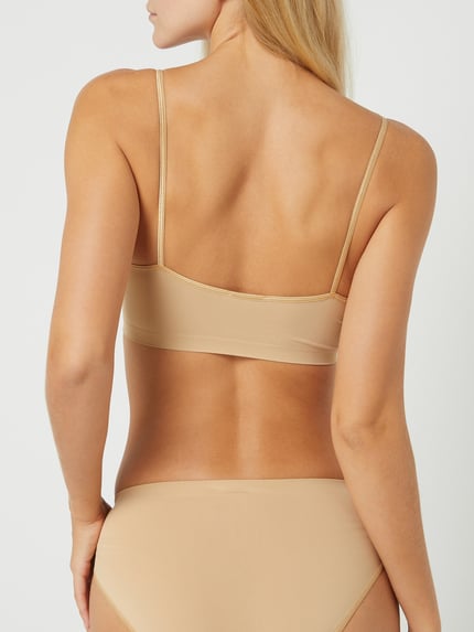 HANRO Zachte bh van microvezel- naadloos, model 'Touch Feeling' Beige - 5