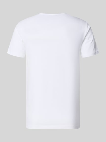 Produktfoto, weißes Regular Fit T-Shirt aus Baumwoll-Mix in 3er-Pack Modell 'MEN SOLID' von Levi's®, glatte Textur, Herren T-Shirt.