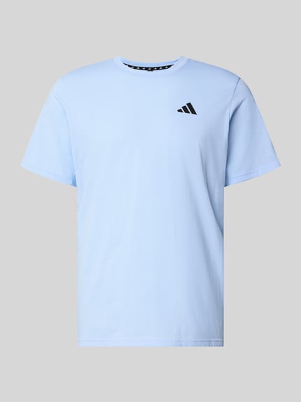 adidas Training T-Shirt mit Label-Print Bleu 2