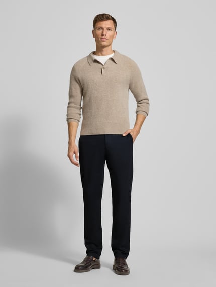 MCNEAL Slim Fit Stoffhose mit Gesäßtaschen Marine 1