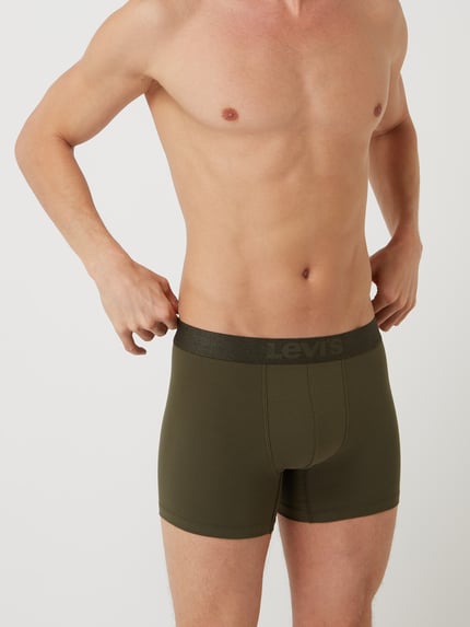Levi's® Trunks mit Stretch-Anteil im 2er-Pack Khaki 2