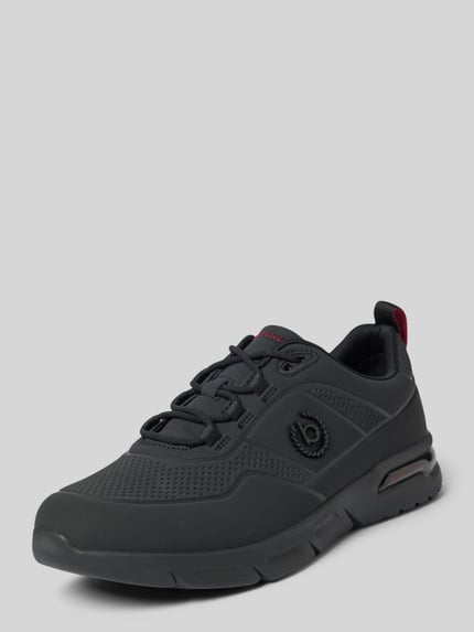 bugatti Sneakersy z aplikacją z logo model ‘Nubola’ Czarny 1
