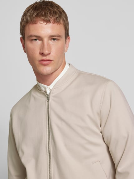 ONLY & SONS Bomberjacke mit Stehkragen Modell 'MARK' Offwhite 3
