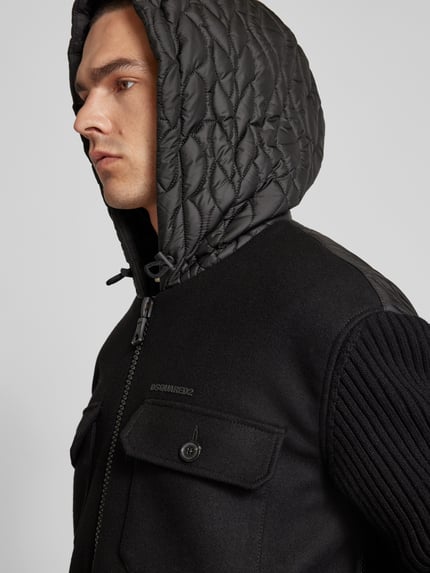 Dsquared2 Overhemdjack met capuchon Zwart - 3