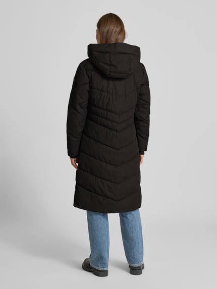 G.I.G.A. DX Regular Fit Steppmantel mit Kapuze Black 5