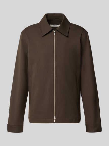 Regular Fit Blouson mit Viskose-Anteil Modell 'REGULAR' Shop The Look MANNEQUINE