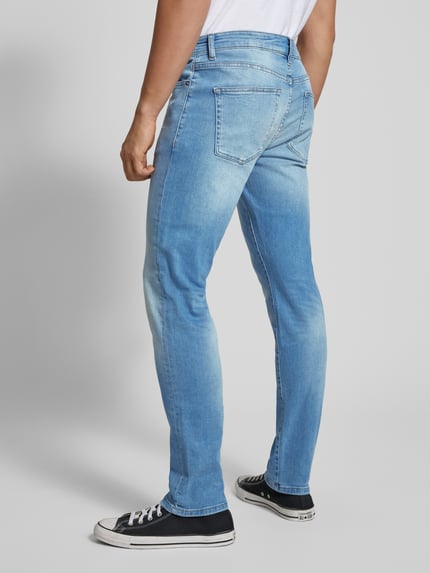 ONLY & SONS Regular Fit Jeans im 5-Pocket-Design Modell 'WEFT' Hellblau 5