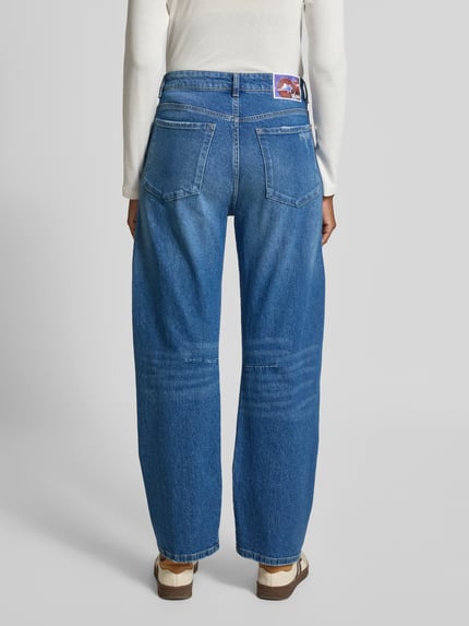 Goldgarn Relaxed Fit Jeans im 5-Pocket-Design Modell 'Mannheim' Blau 5